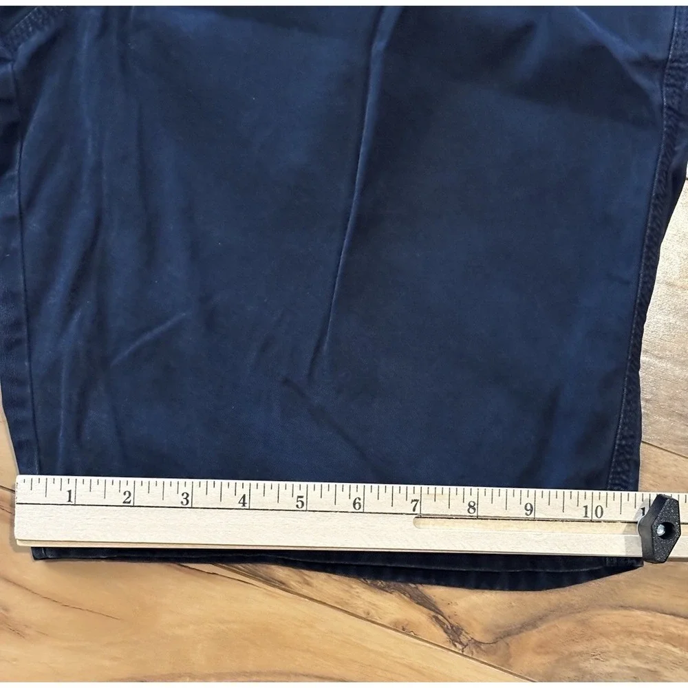 Banana Republic Mens 35 Navy Blue Aiden Shorts 9.5